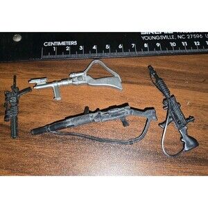 Star Wars POTF2 Weapon Lot - IG-88, Tusken Raider, Sandtrooper, Stormtrooper